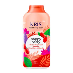 Kris Hand Body Lotion Superfood Happy Berry - 100ml (48 Pack)