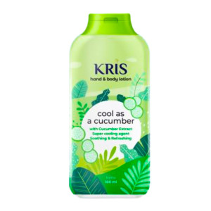 Kris Hand Body Lotion Superfood Cool as a Cucumber - 100ml (48 Pack)