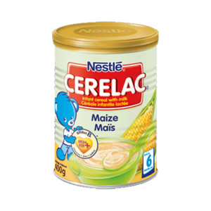 Cerelac Maize Tin - 400g (12 Pack)